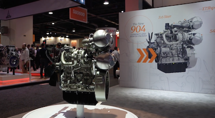 Perkins launches the new power dense 904 engine